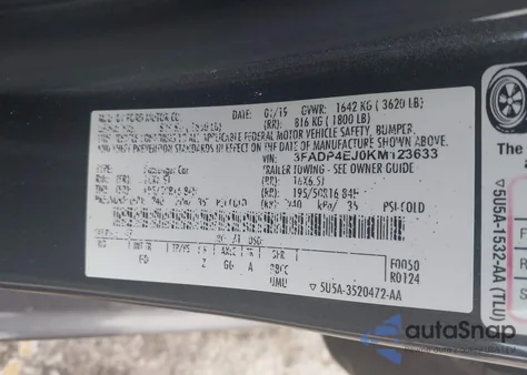 2019 Ford Fiesta Se from USA, damaged, VIN 3FADP4EJ0KM123633